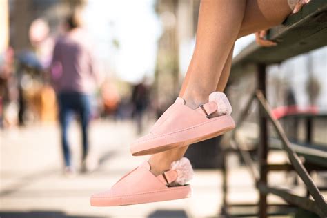 peach designer sneakers